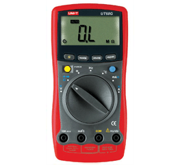 UT60G通用型数字万用表产品图片
UT60G通用型数字万用表直流电流:60mA/600mA/10A ±(1.2%+3);交流电流:60mA/600mA/10A ±(2%+5);电阻:600W/6kW/60kW/600kW/6MW/60MW ±(1%+2)
如果您对【UT60G通用型数字万用表】的价格、厂家、型号、图片、技术参数、产品功能等有什么疑问,请联系我们获取UT60G通用型数字万用表的最新信息。